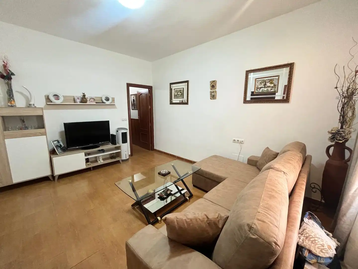 Sala de estar de Casa o chalet en venta en Manzanares con Jardín privado, Trastero y Amueblado
