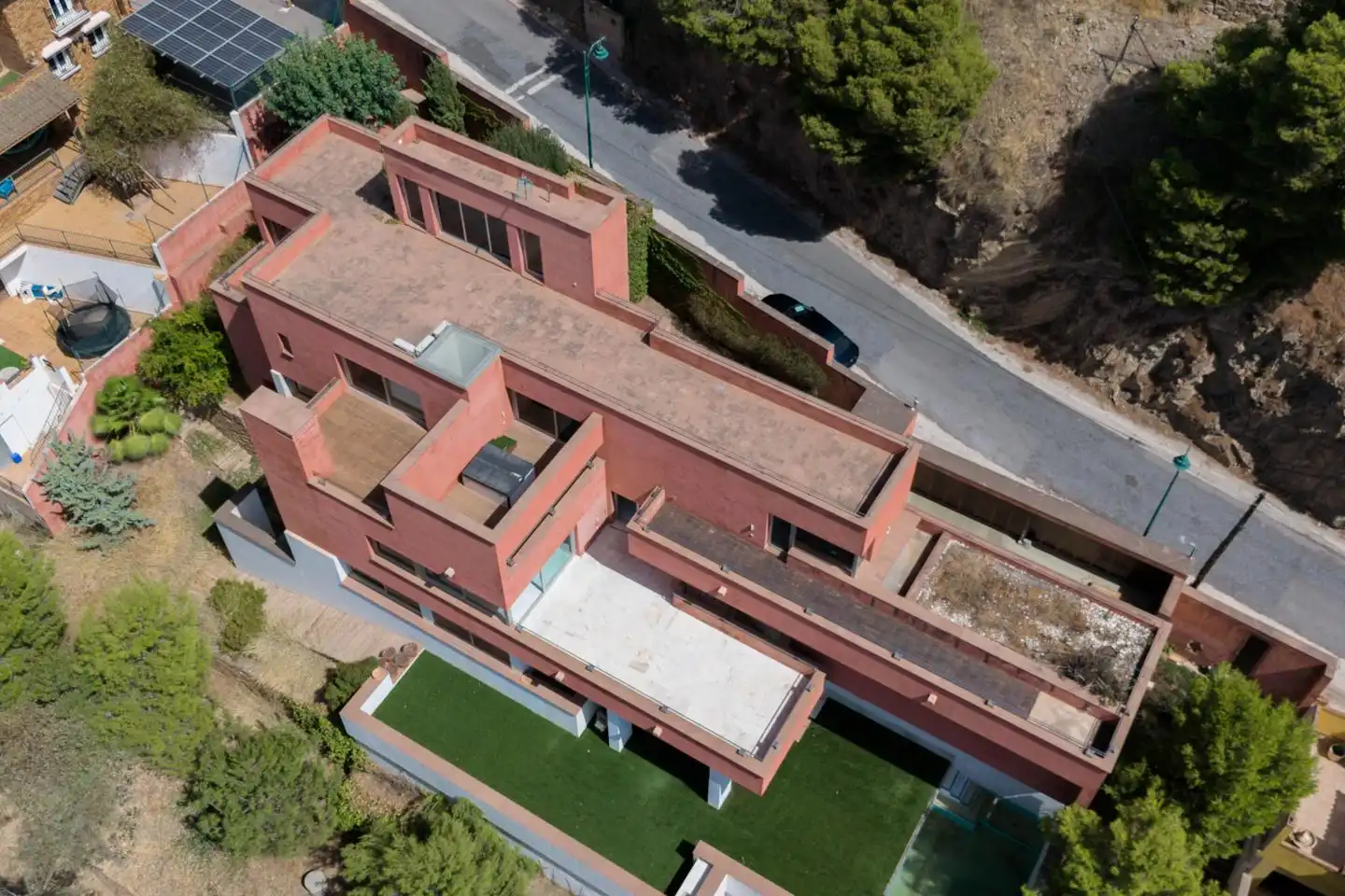 Exterior view of Houses for sale in Málaga  with Private garden, Terrace and Swimming Pool