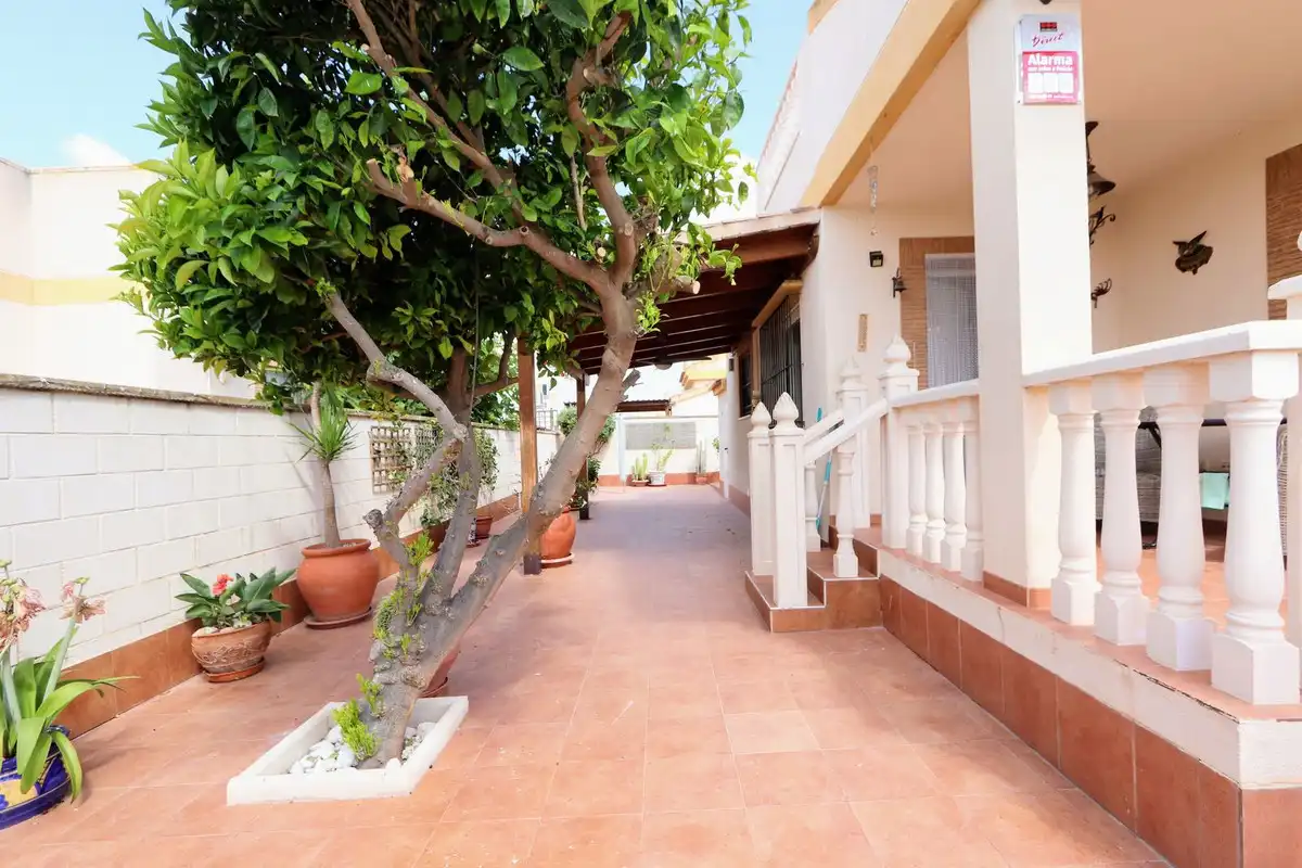Terrassa de Casa o xalet en venda en Murcia amb Aire condicionat, Jardí privat i Terrassa