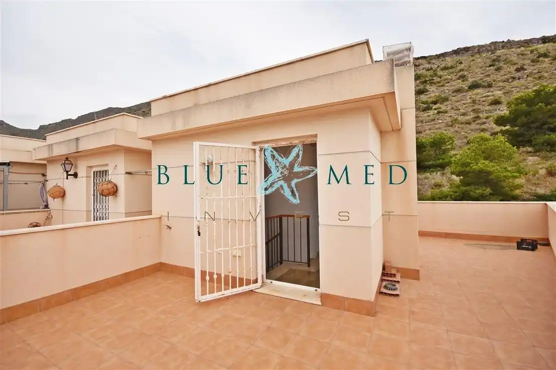 Vista exterior de Dúplex en venta en Cartagena con Terraza y Amueblado