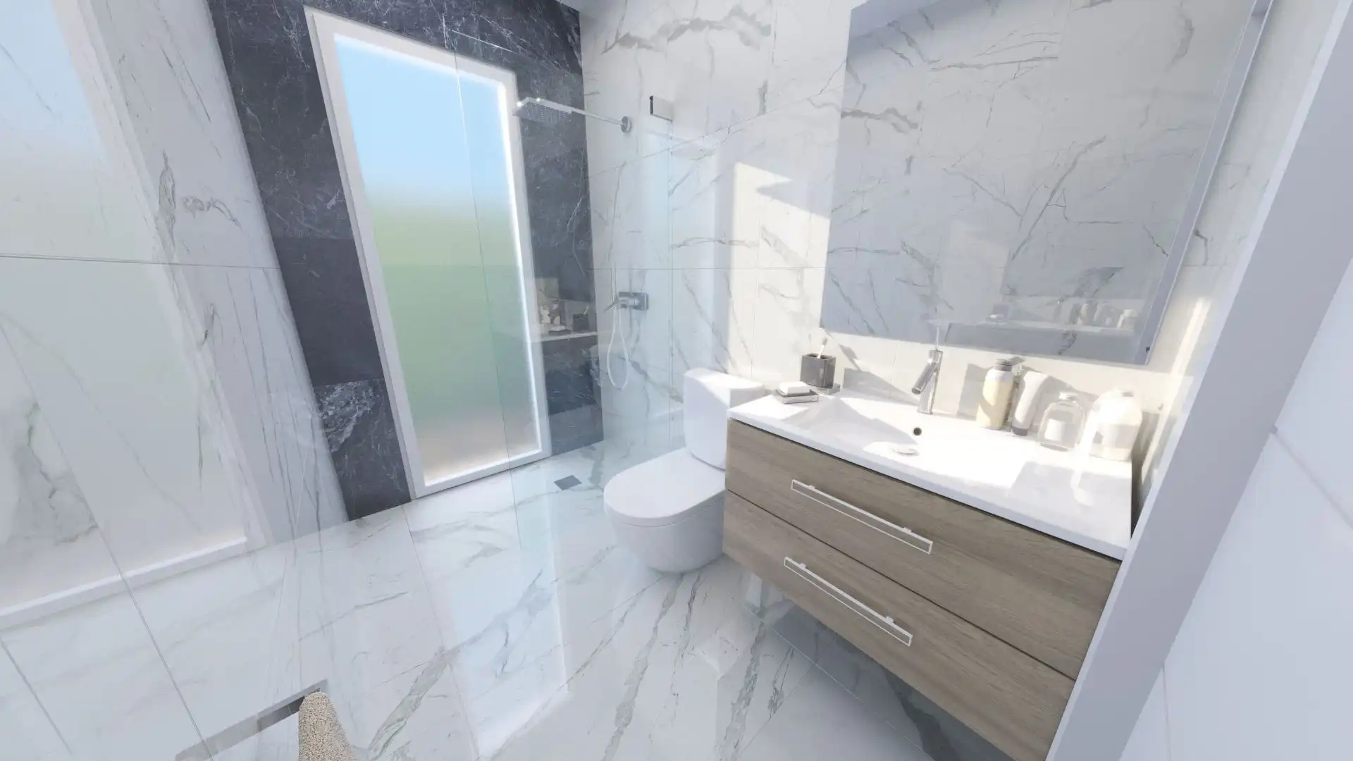 Baño de Casa o chalet en venta en Rojales con Aire acondicionado, Calefacción y Jardín privado