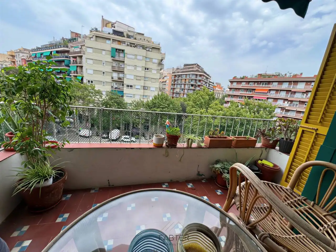 Balcony of Flat for sale in Barcelona  with Air Conditioner, Heating and Terrace