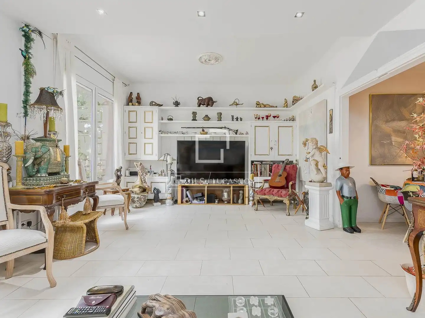Living room of Flat for sale in Barcelona  with Air Conditioner, Heating and Terrace