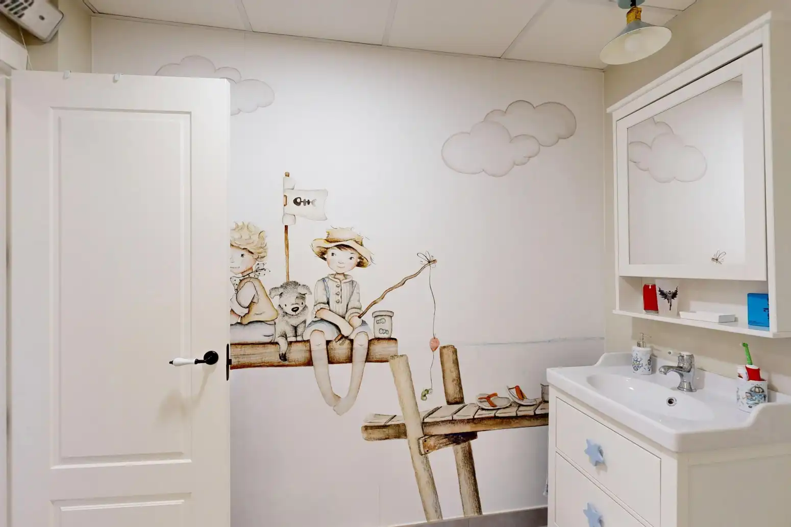 Bathroom of Houses for sale in Cartagena  with Air Conditioner, Parquet flooring and Terrace