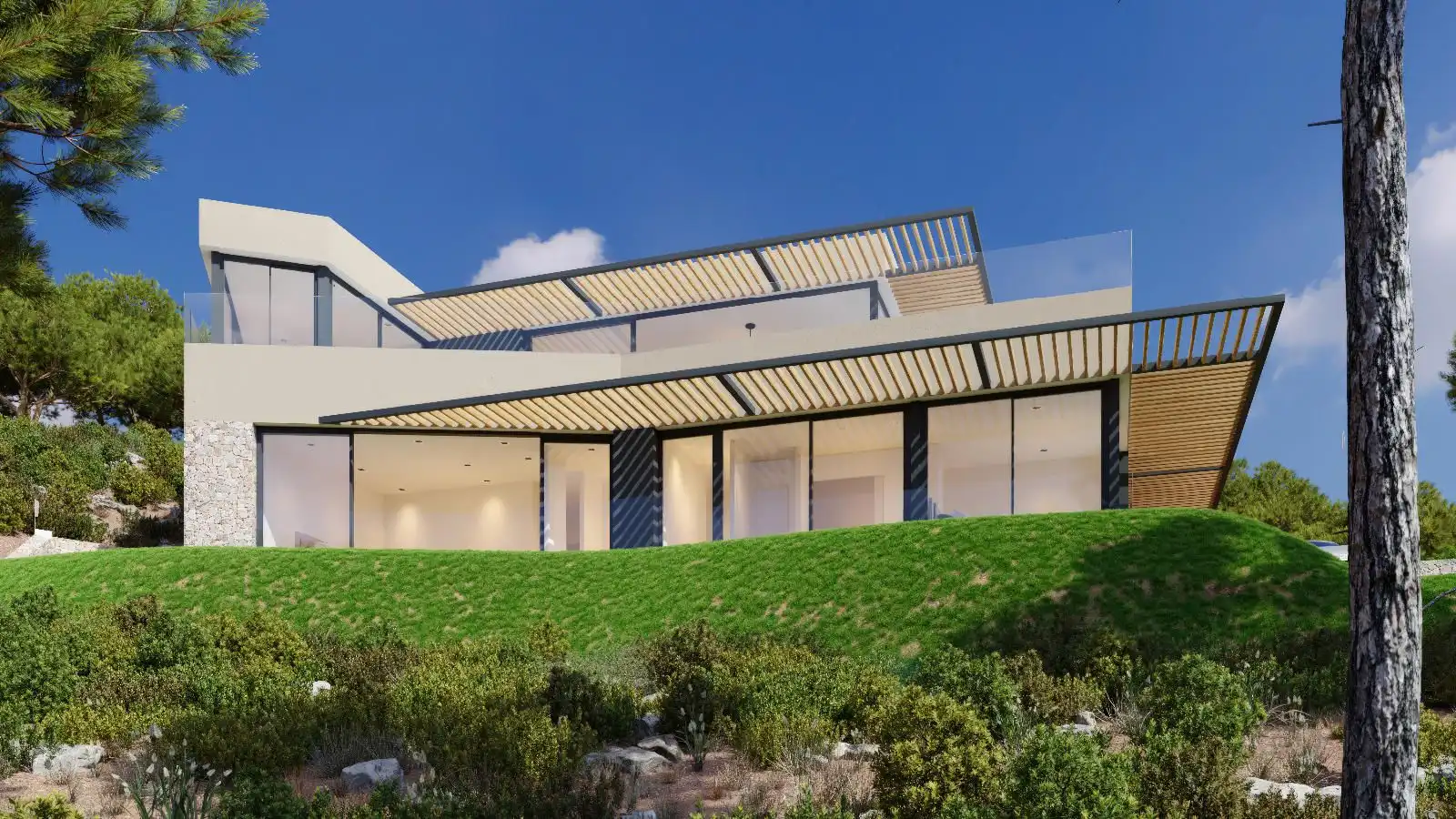 Vista exterior de Casa o xalet en venda en Palafrugell amb Aire condicionat, Calefacció i Terrassa
