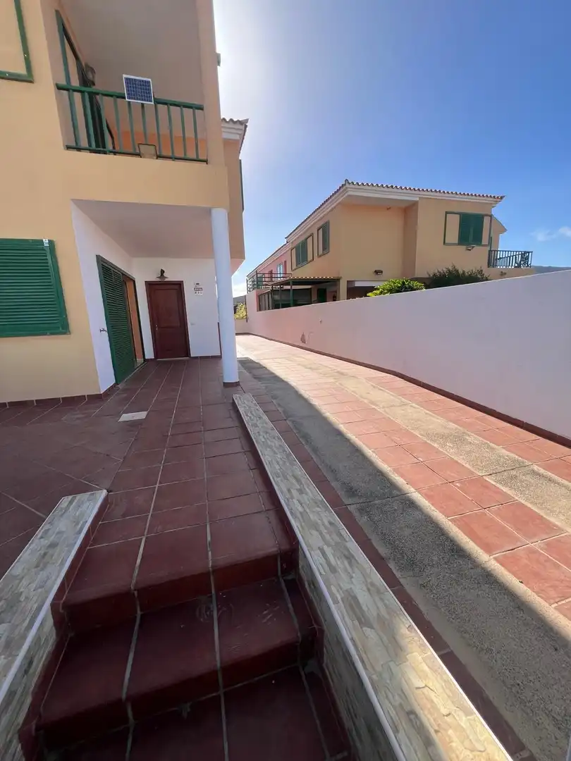 Terraza de Casa adosada de alquiler en Tuineje con Jardín privado, Terraza y Amueblado