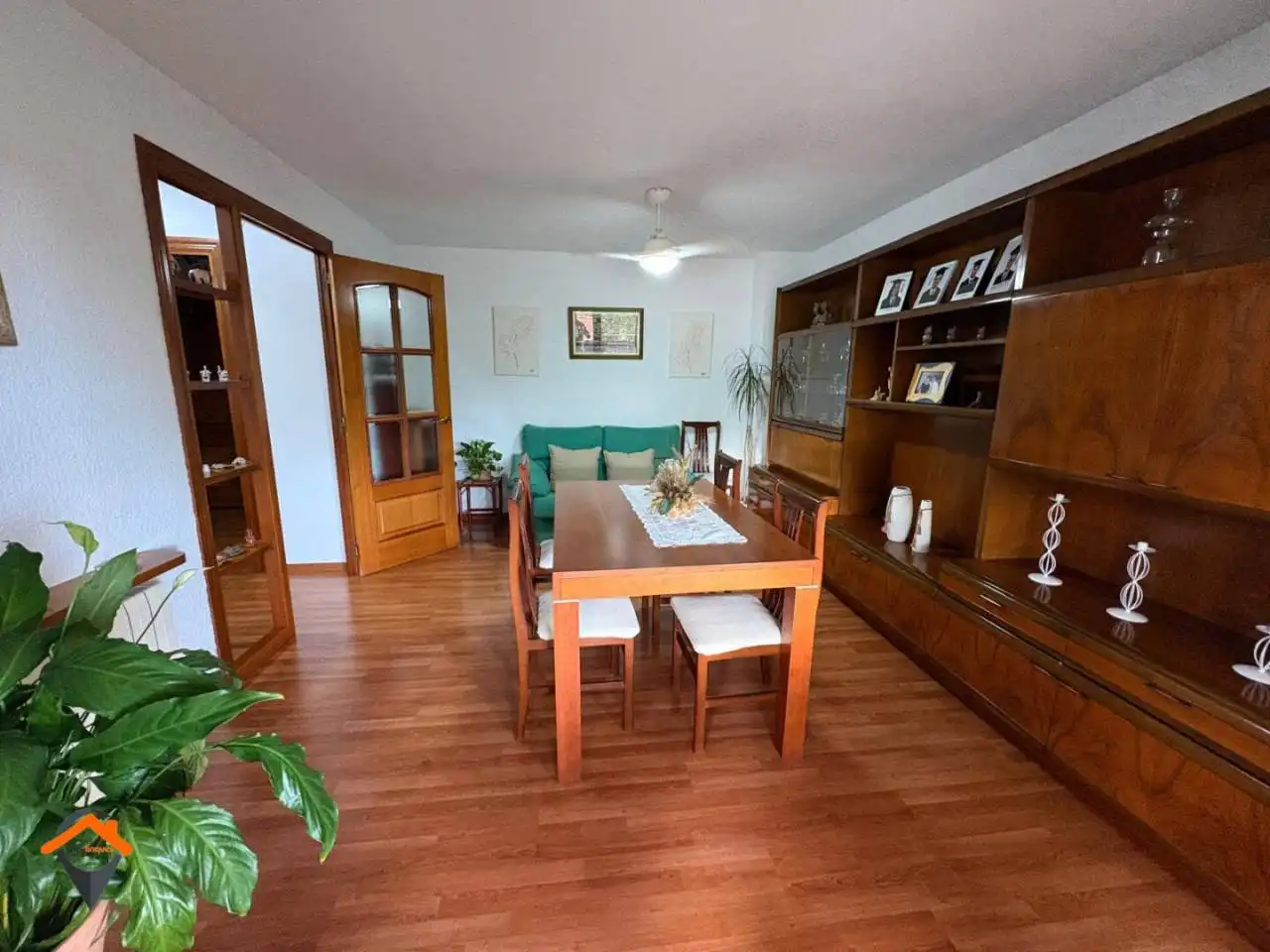 Dining room of Flat for sale in Polinyà  with Air Conditioner, Heating and Parquet flooring