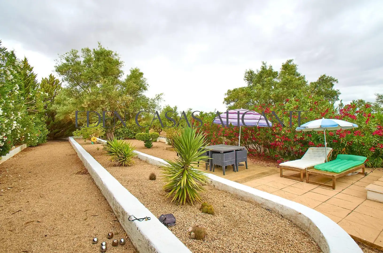 Terraza de Casa o chalet en venta en Biar con Aire acondicionado, Calefacción y Jardín privado