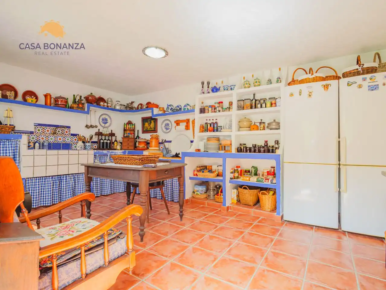 Cocina de Finca rústica en venta en Jete con Aire acondicionado, Jardín privado y Terraza