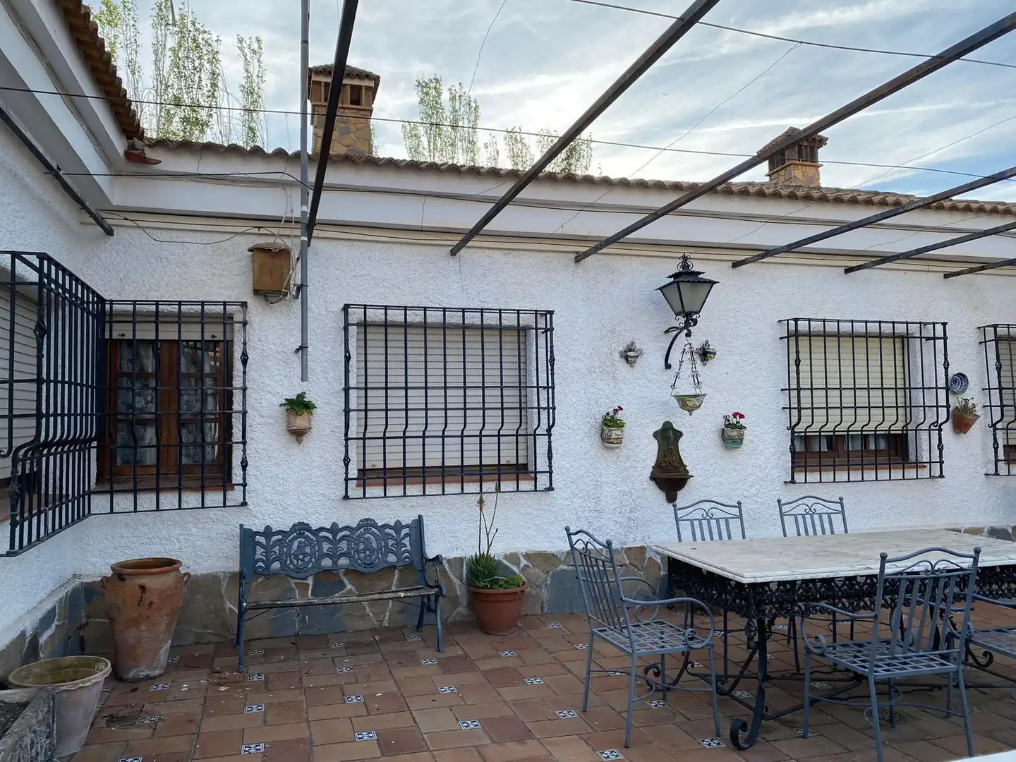 Terraza de Casa o chalet de alquiler en Arriate con Amueblado