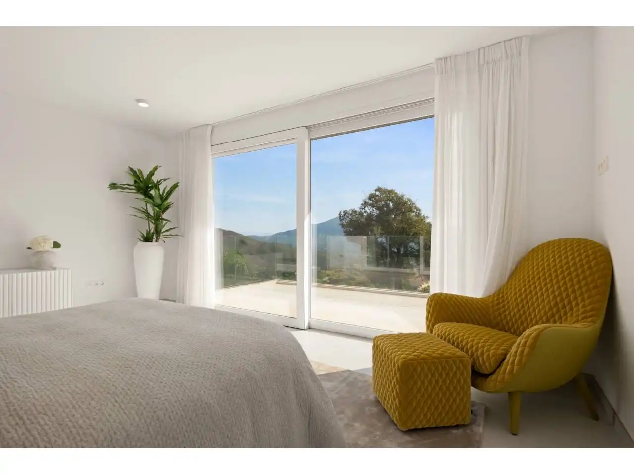 Habitación de Casa o chalet en venta en Ojén con Aire acondicionado, Calefacción y Jardín privado