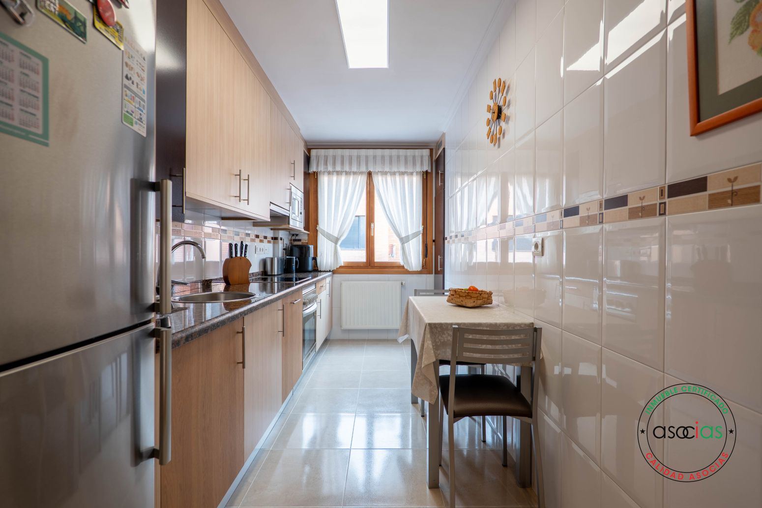 Cocina de Piso en venta en Gijón  con Calefacción, Parquet y Trastero