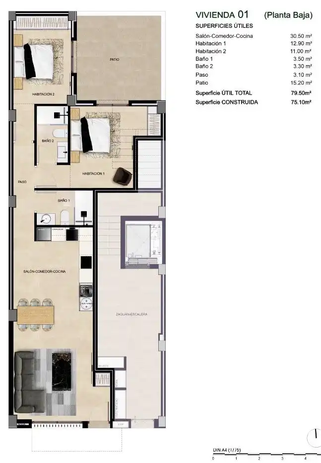 Flat for sale in Elche / Elx