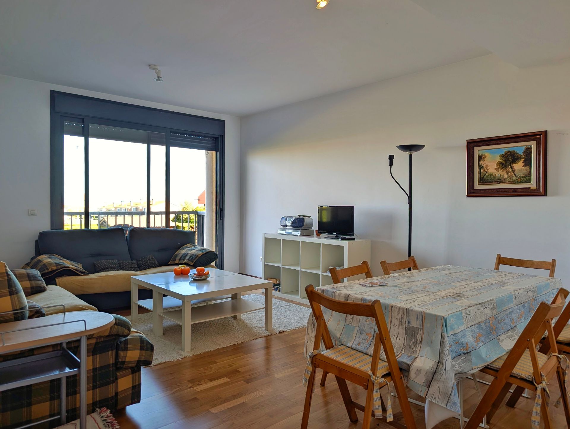 Living room of Flat for sale in Cirueña  with Heating, Terrace and Storage room