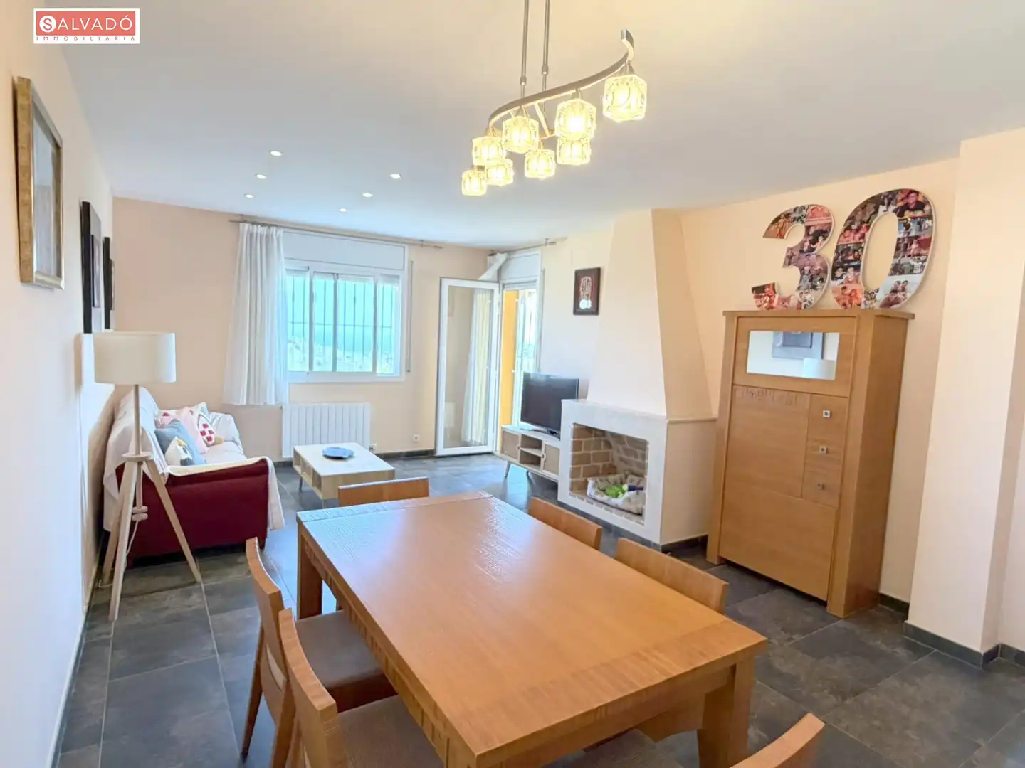 Living room of Houses for sale in Calafell  with Heating, Terrace and Storage room