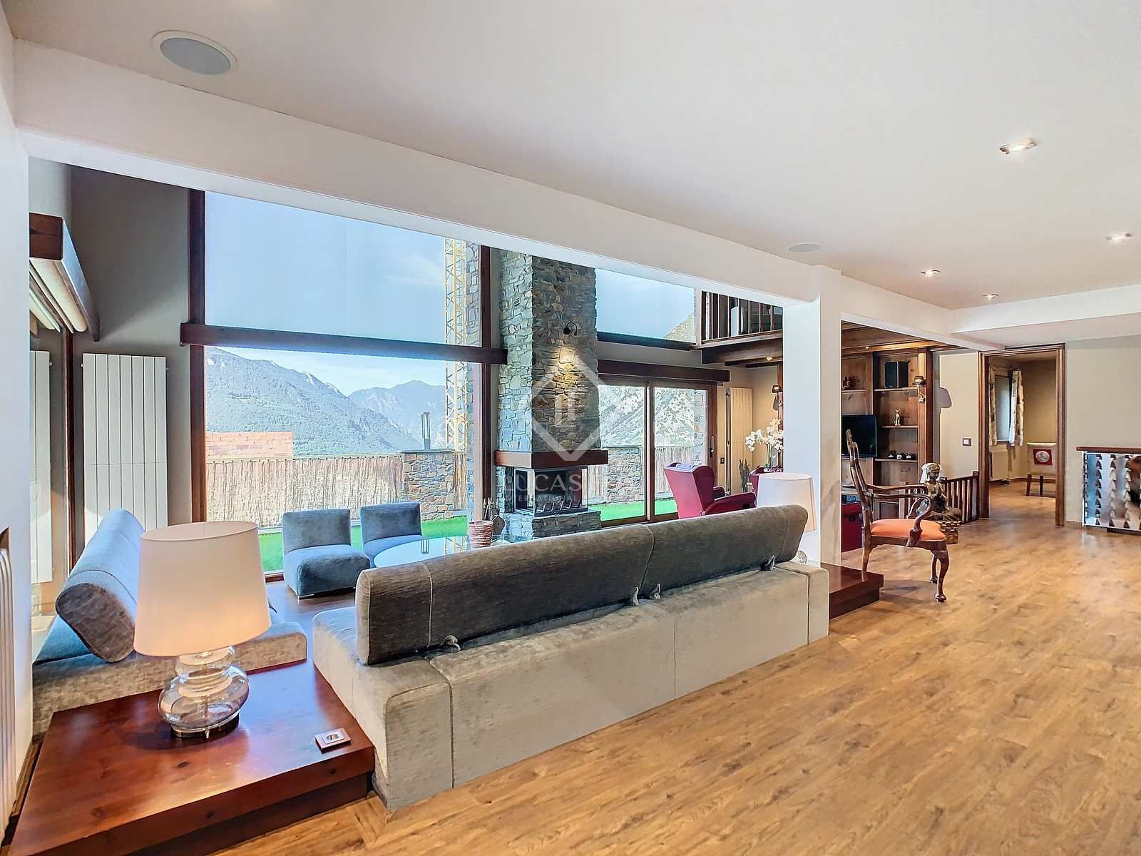Sala de estar de Casa o chalet en venta en Escaldes – Engordany con Aire acondicionado, Calefacción y Jardín privado