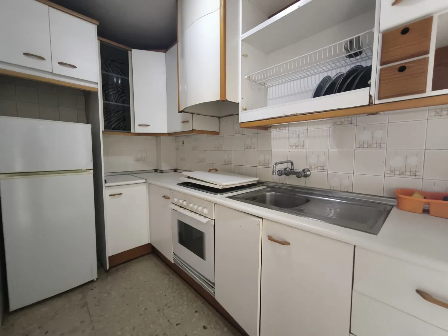 Kitchen of Flat for sale in  Murcia Capital  with Air Conditioner, Heating and Washing machine