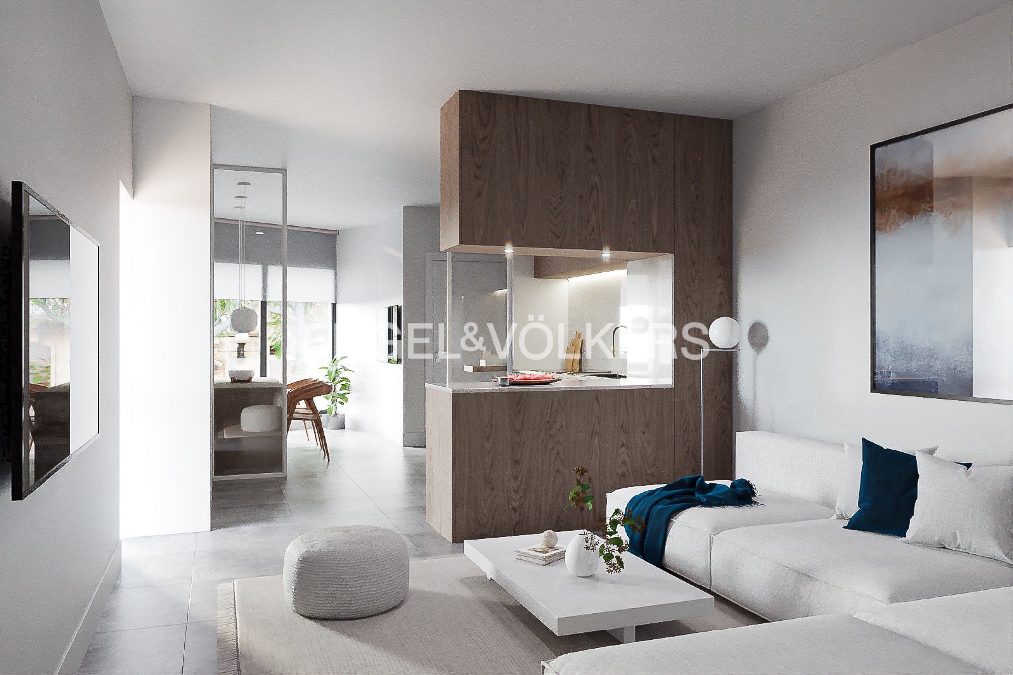 Living room of Apartment for sale in  Barcelona Capital  with Air Conditioner and Heating