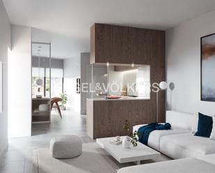 Sala d'estar de Apartament en venda en  Barcelona Capital amb Aire condicionat i Calefacció