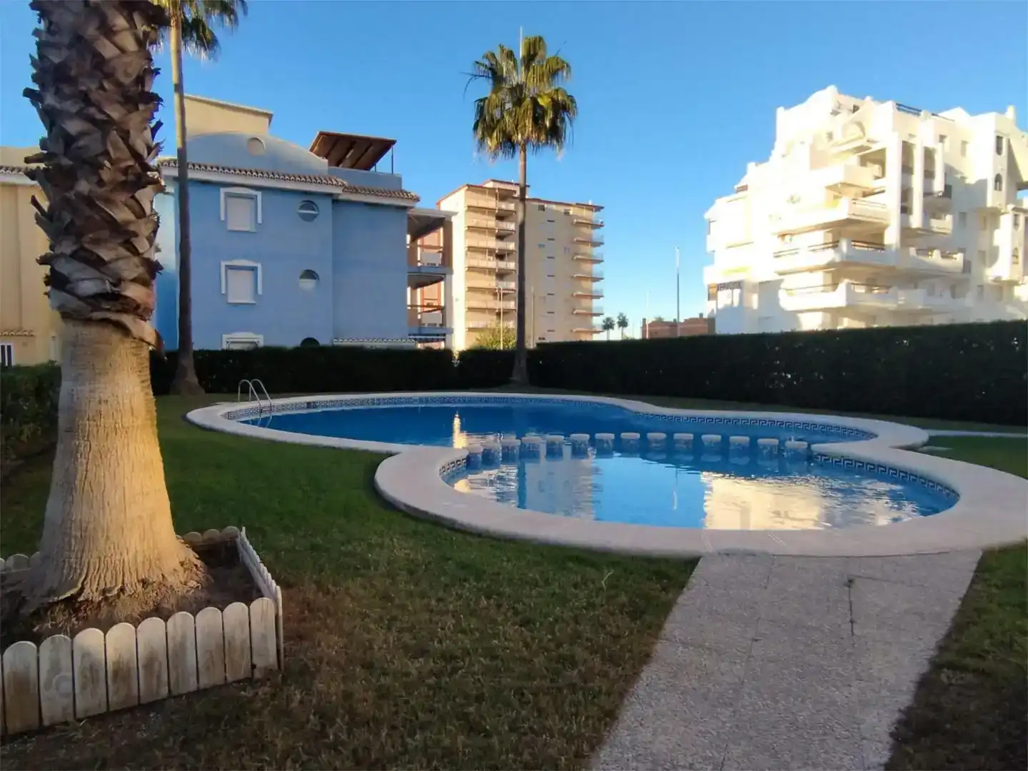 Swimming pool of Attic for sale in Xeraco  with Air Conditioner, Swimming Pool and Balcony