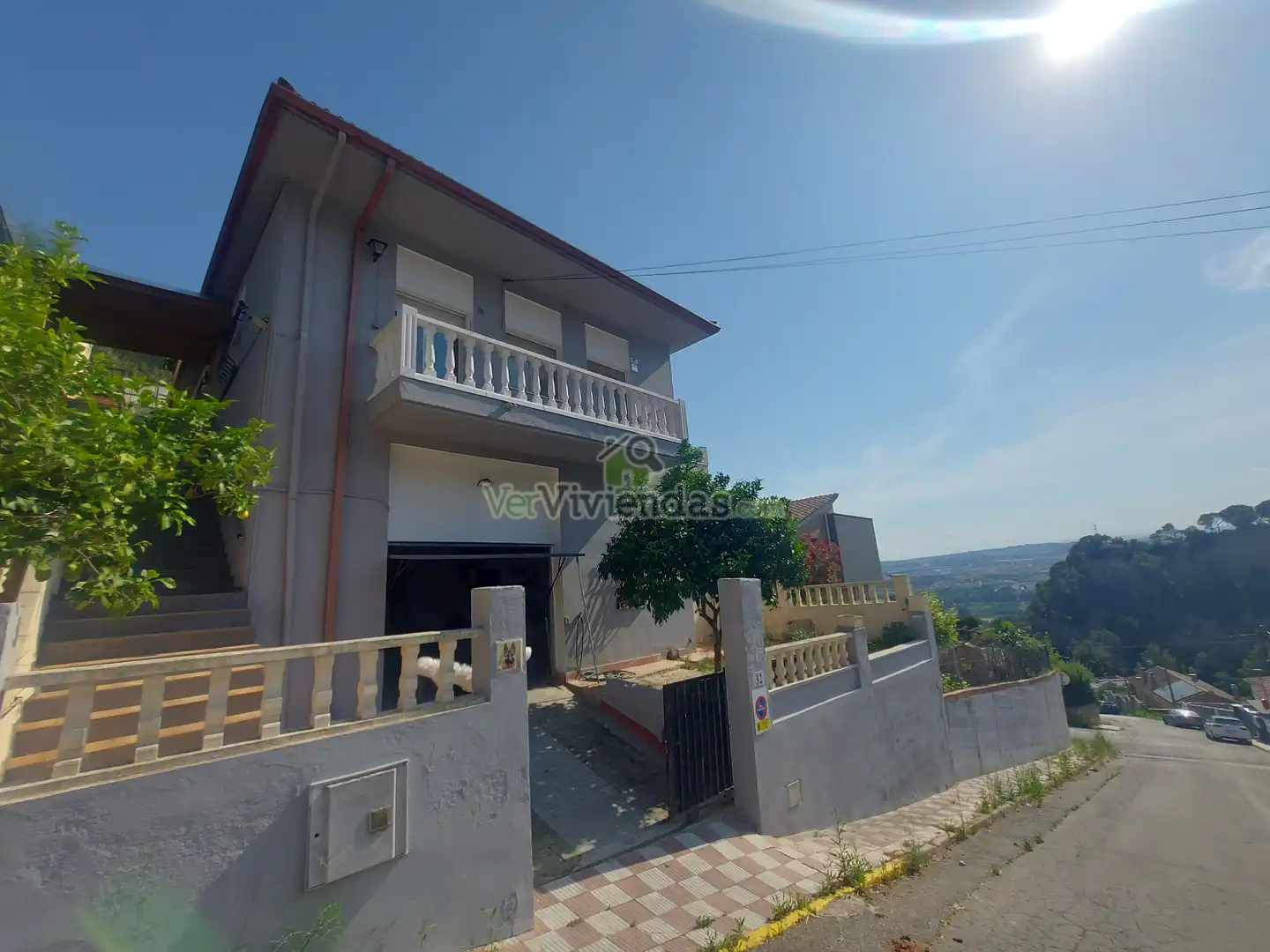 Vista exterior de Casa o xalet en venda en Abrera amb Aire condicionat, Calefacció i Jardí privat