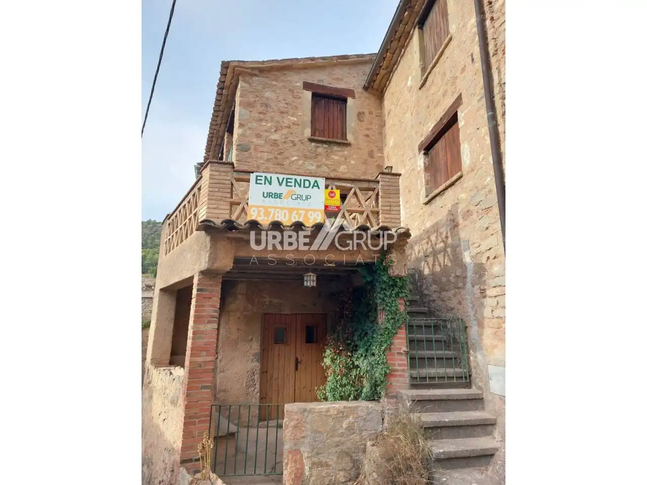 Vista exterior de Casa o chalet en venta en Mura con Terraza