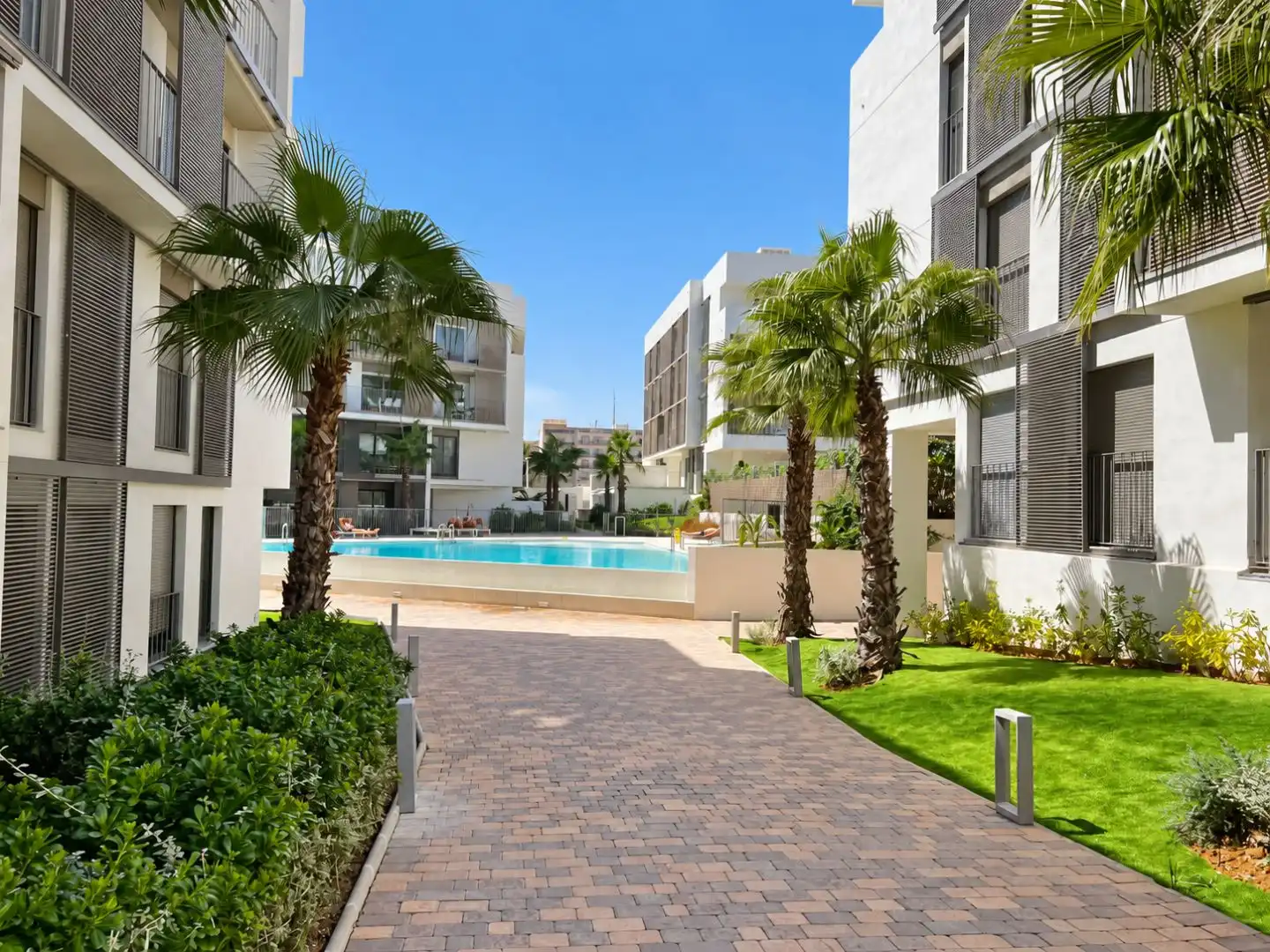 Piscina de Apartament de lloguer en Centro ciudad