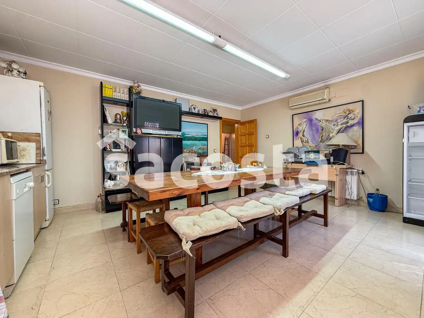 Cuina de Casa o xalet en venda en Blanes amb Aire condicionat, Jardí privat i Terrassa