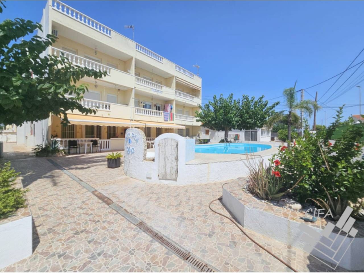 Piscina de Apartament en venda en Vinaròs amb Aire condicionat, Terrassa i Moblat