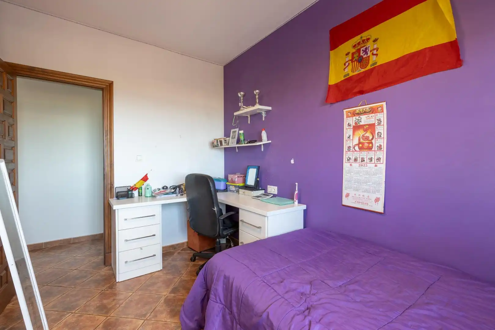 Habitación de Casa o chalet en venta en Madrid con Aire acondicionado, Calefacción y Jardín privado