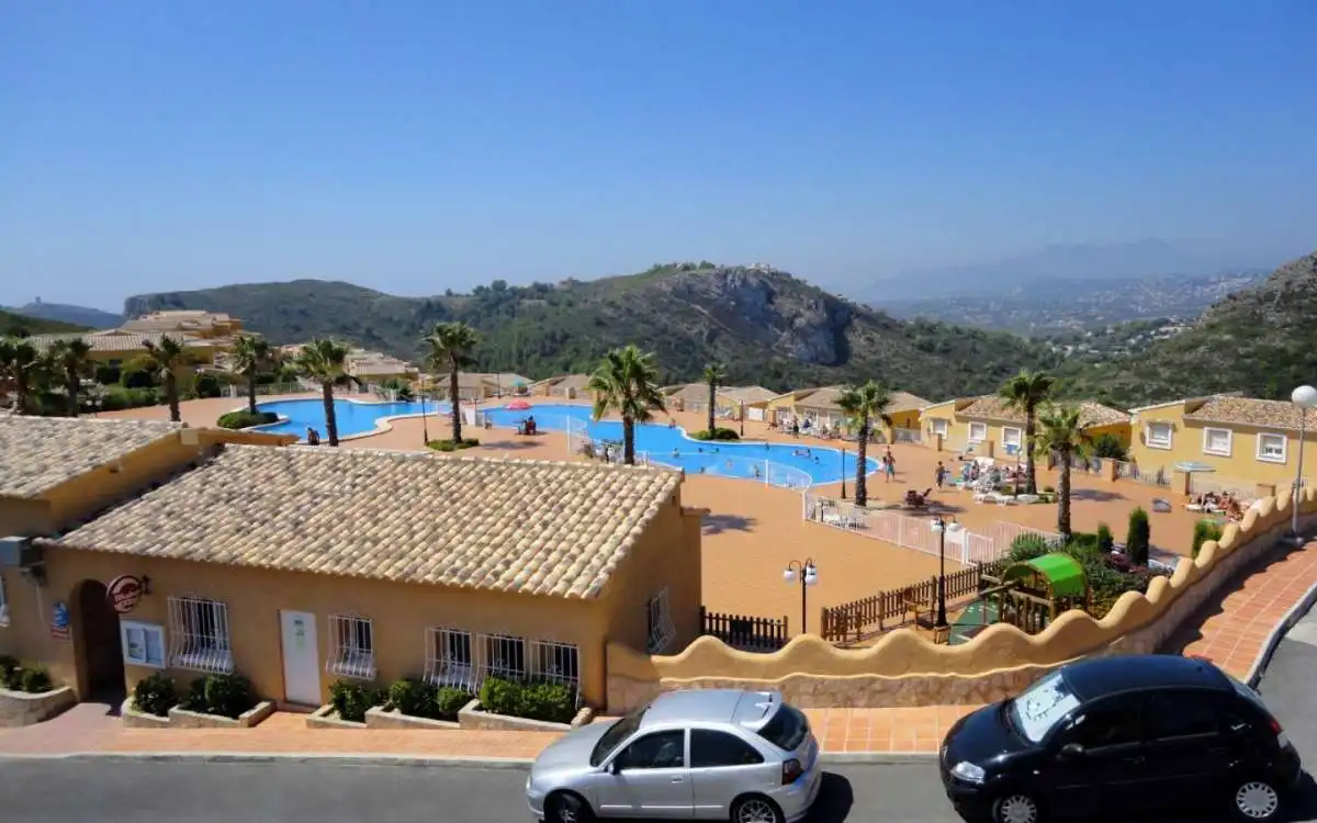 Außenansicht von Maisonette zum Verkauf in Benitachell / El Poble Nou de Benitatxell mit Terrasse und Gemeinschaftspool