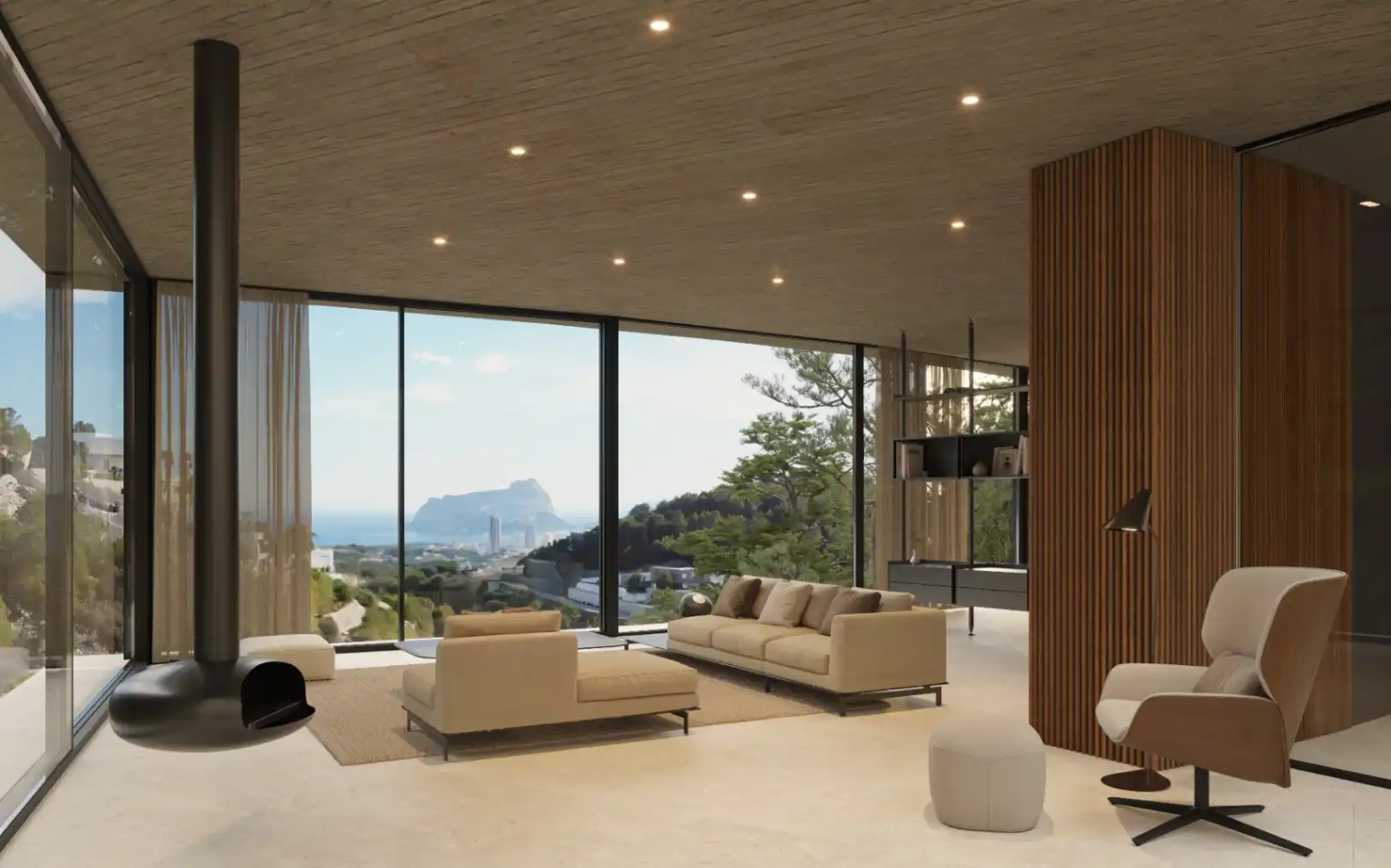 Villa con terrazza in vendita a La Fustera, imagen 4