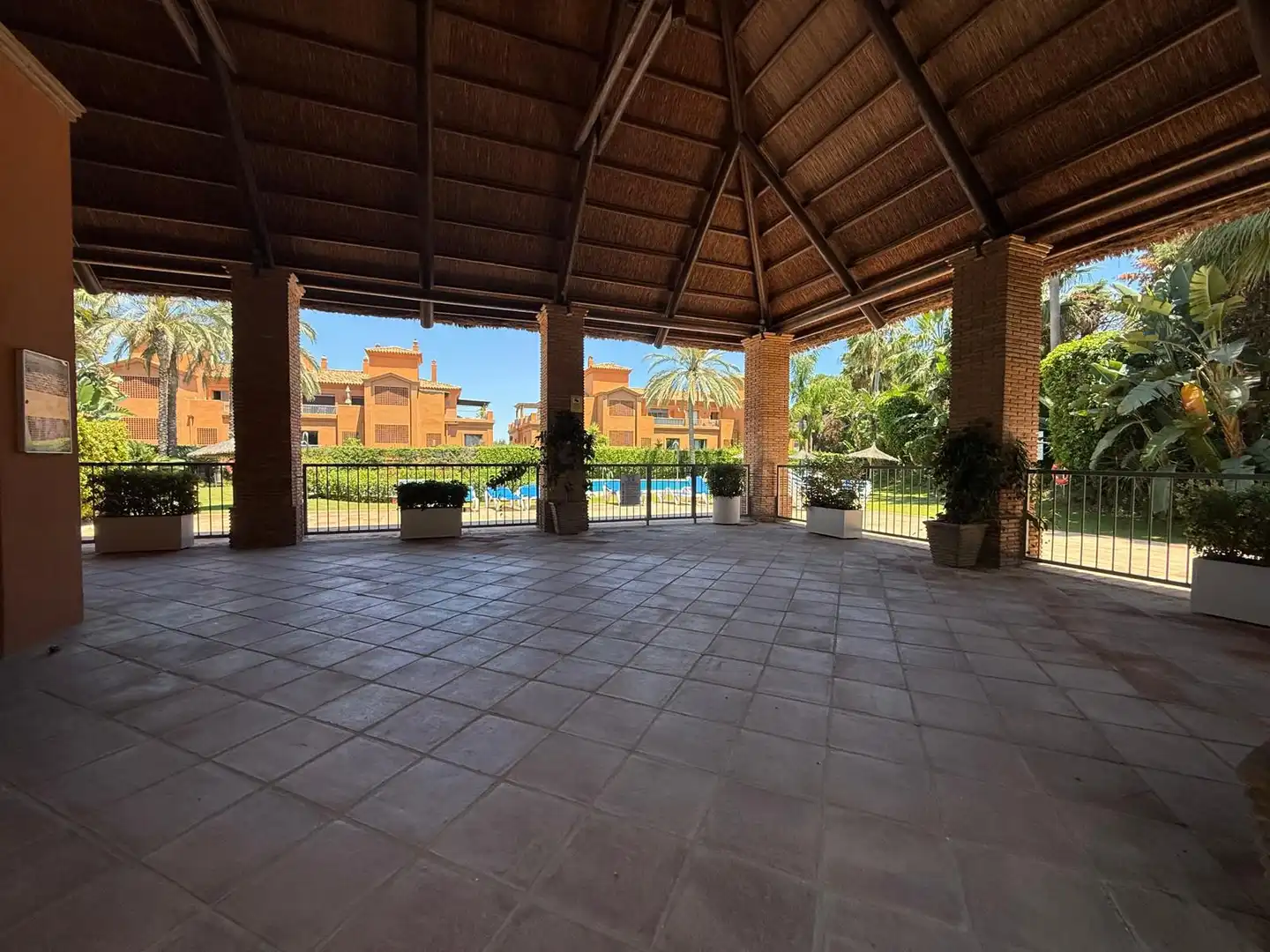 Terrace of Ground floor for rent in Estepona  with Private garden, Terrace and Swimming Pool
