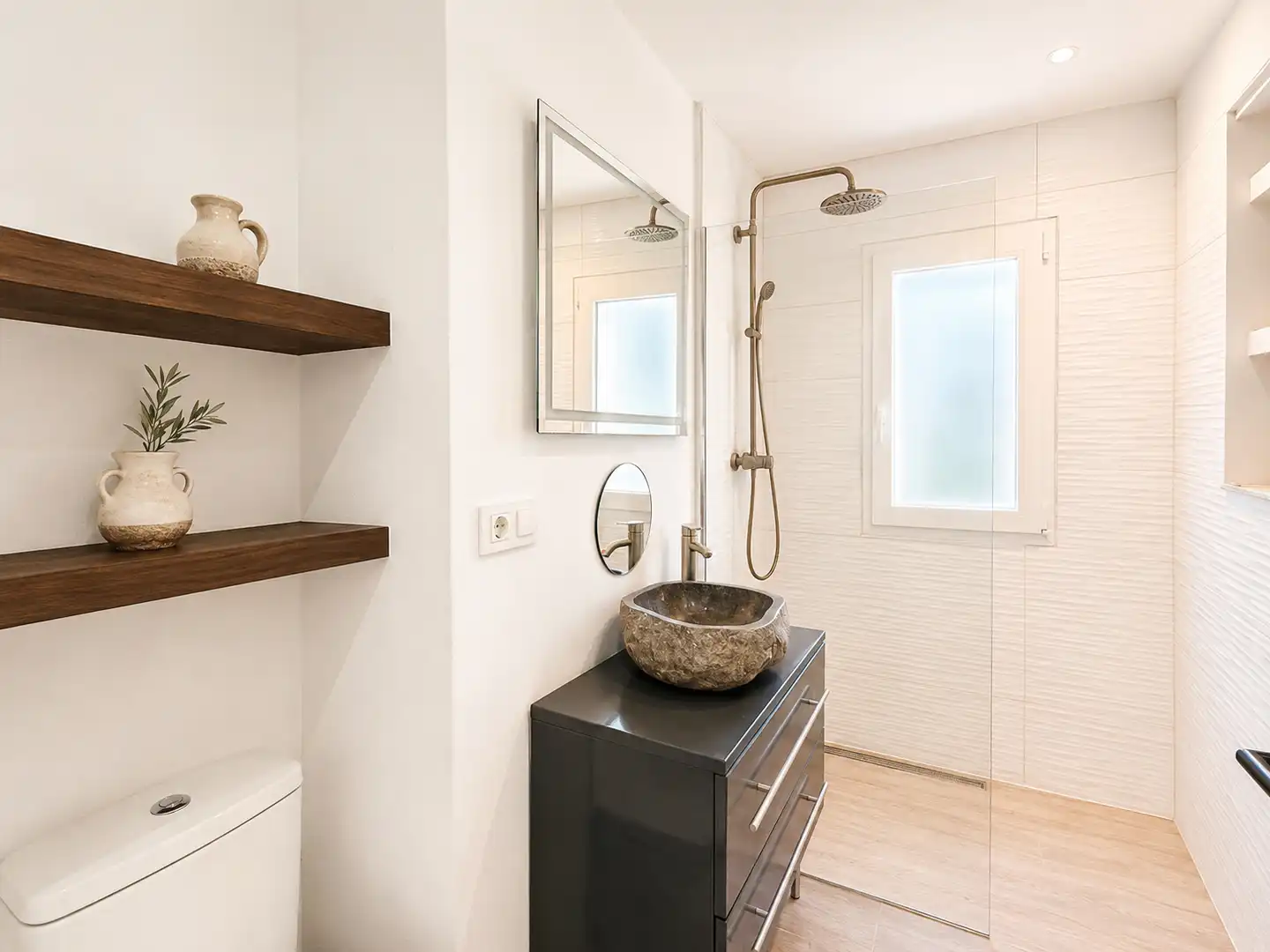 Bathroom of Houses for sale in Jávea / Xàbia  with Air Conditioner, Heating and Private garden