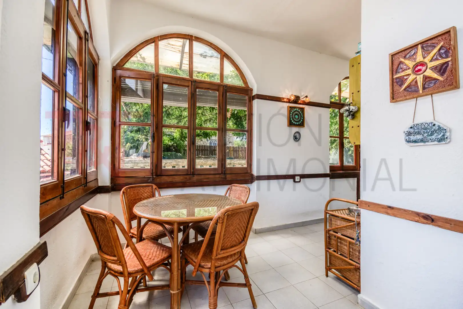 Comedor de Casa o chalet en venta en Pineda de Mar con Aire acondicionado, Calefacción y Jardín privado