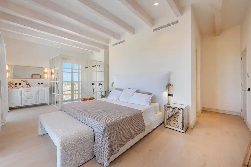 Habitación de Finca rústica en venta en Santanyí con Aire acondicionado, Calefacción y Jardín privado