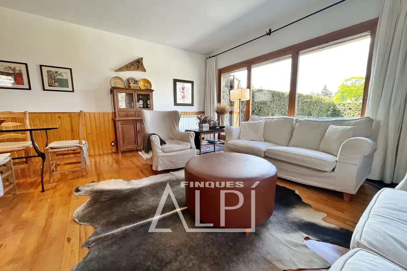 Living room of Detached homes for sale in Prats i Sansor  with Heating, Private garden and Parquet flooring