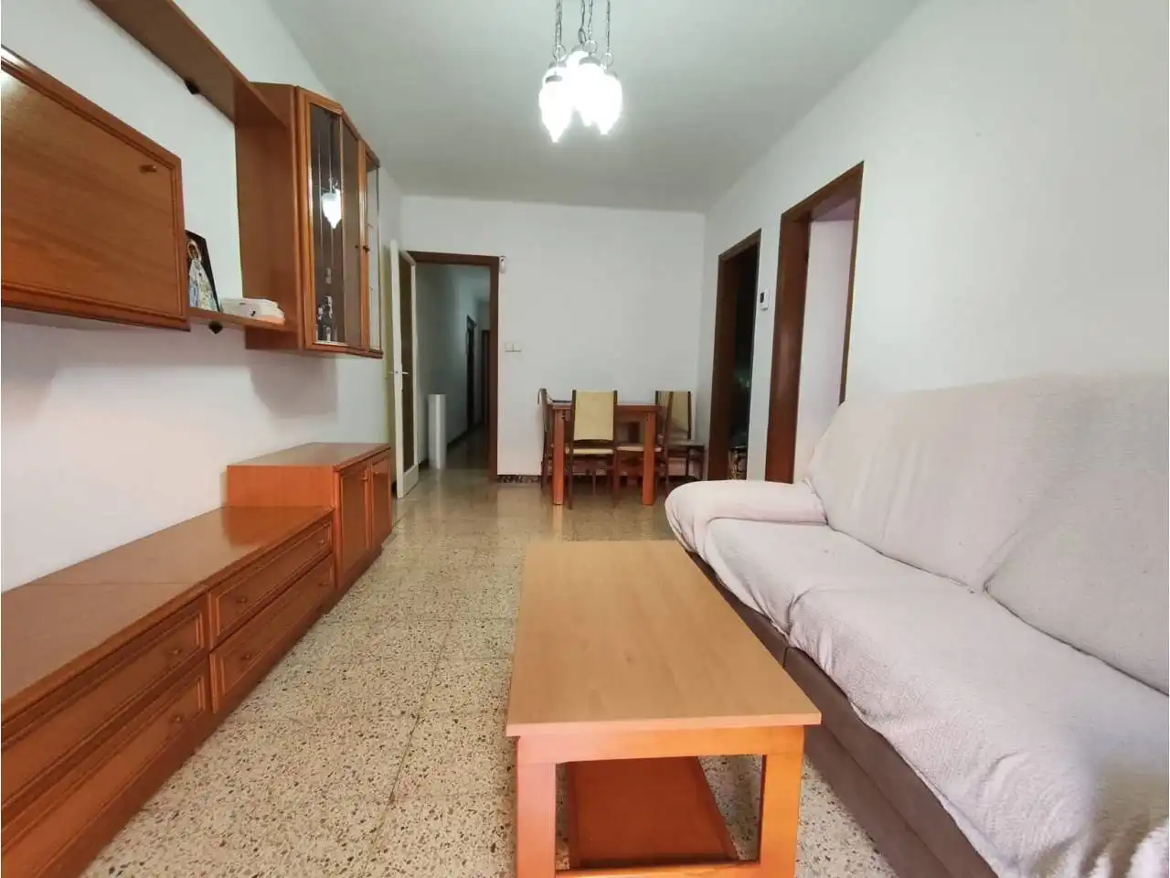 Sala d'estar de Apartament en venda en Canovelles amb Calefacció i Balcó
