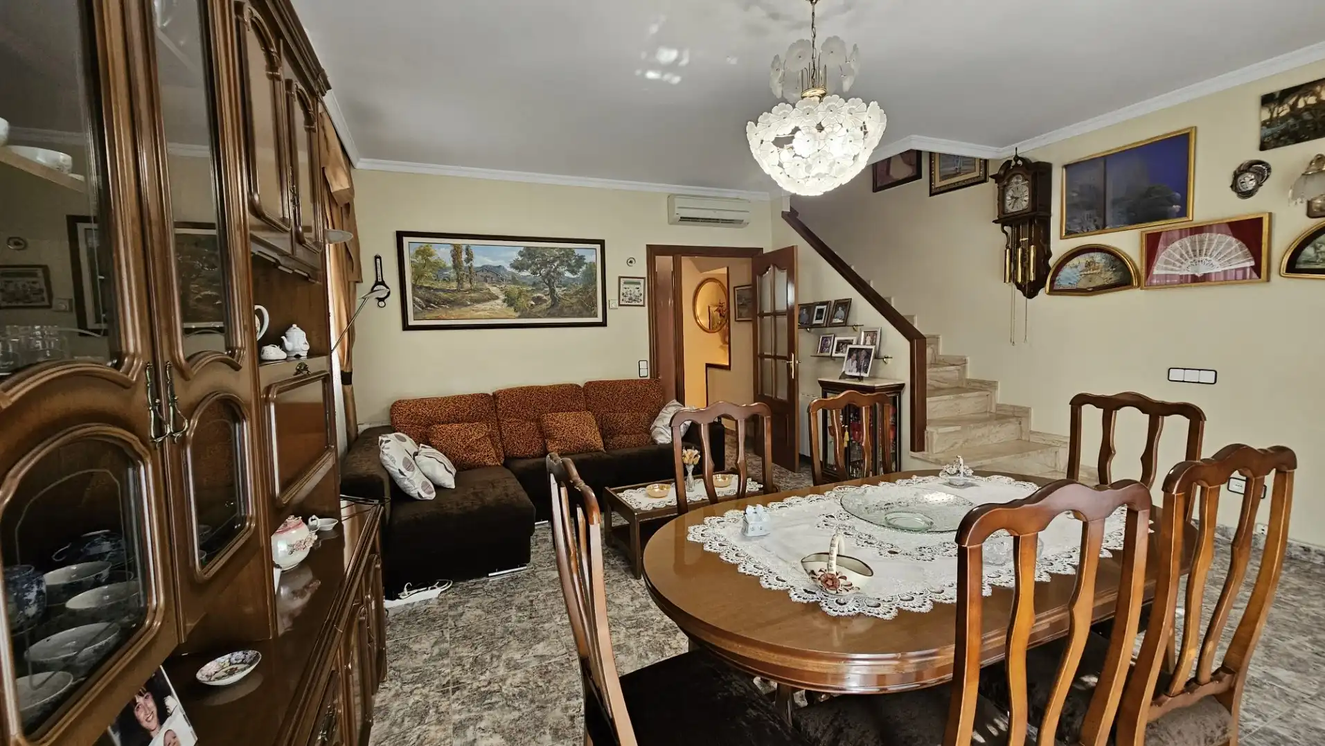 Sala d'estar de Casa adosada en venda en Sabadell amb Aire condicionat, Calefacció i Terrassa