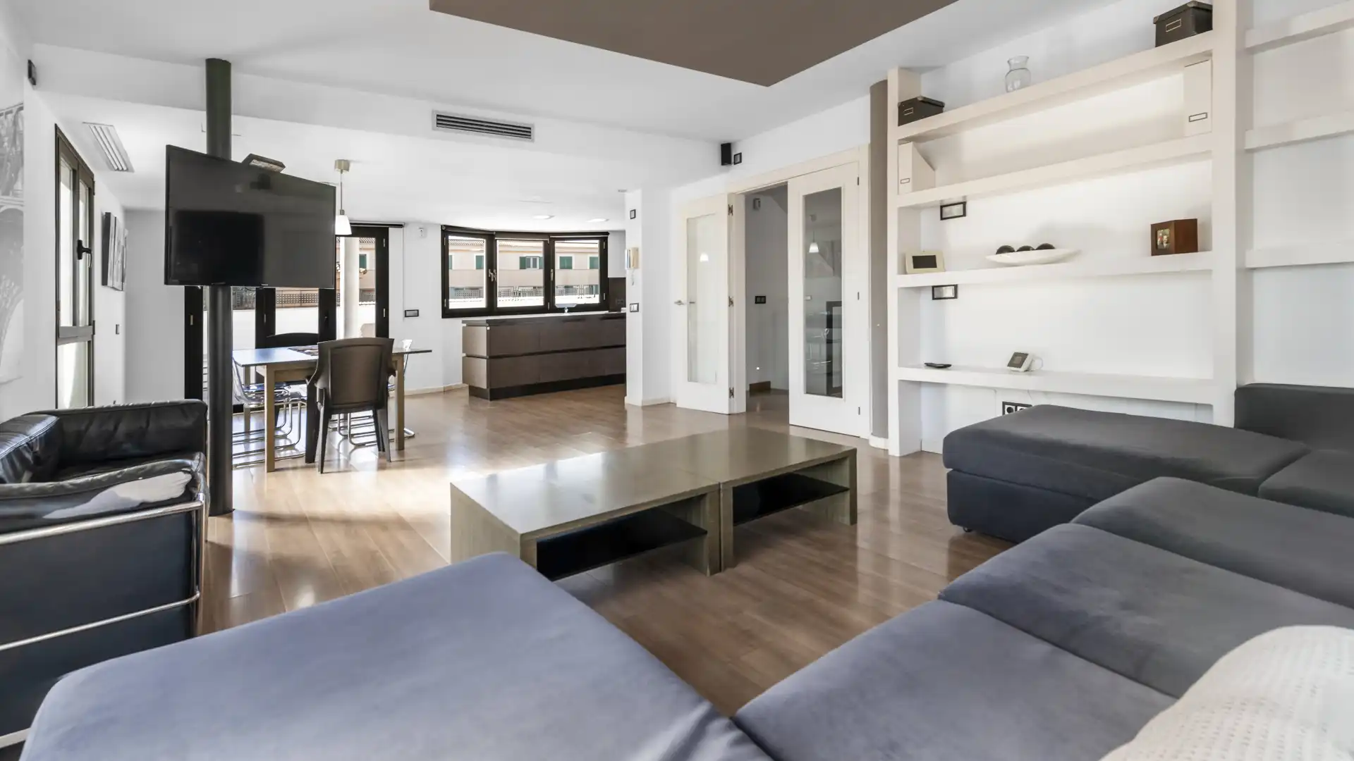 Sala d'estar de Casa o xalet en venda en  Palma de Mallorca amb Aire condicionat, Calefacció i Terrassa
