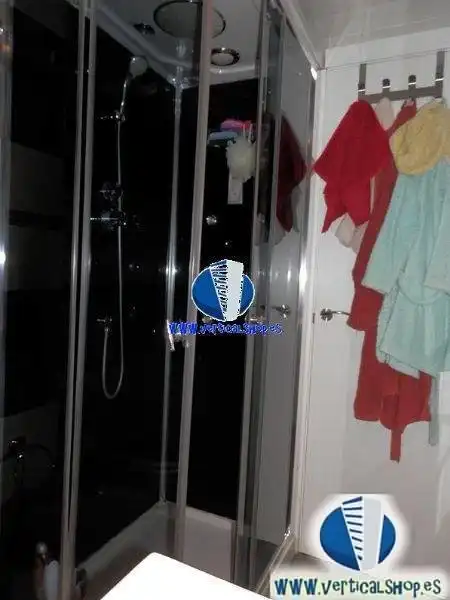 Bathroom of Flat for sale in Caudete  with Air Conditioner, Parquet flooring and Terrace