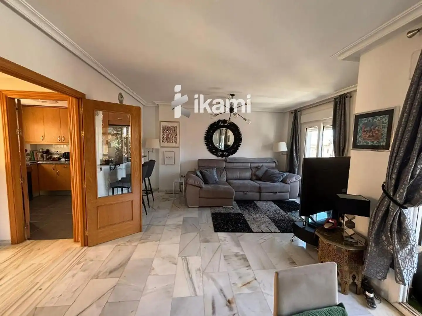 Living room of Attic for sale in Dénia  with Air Conditioner, Heating and Terrace