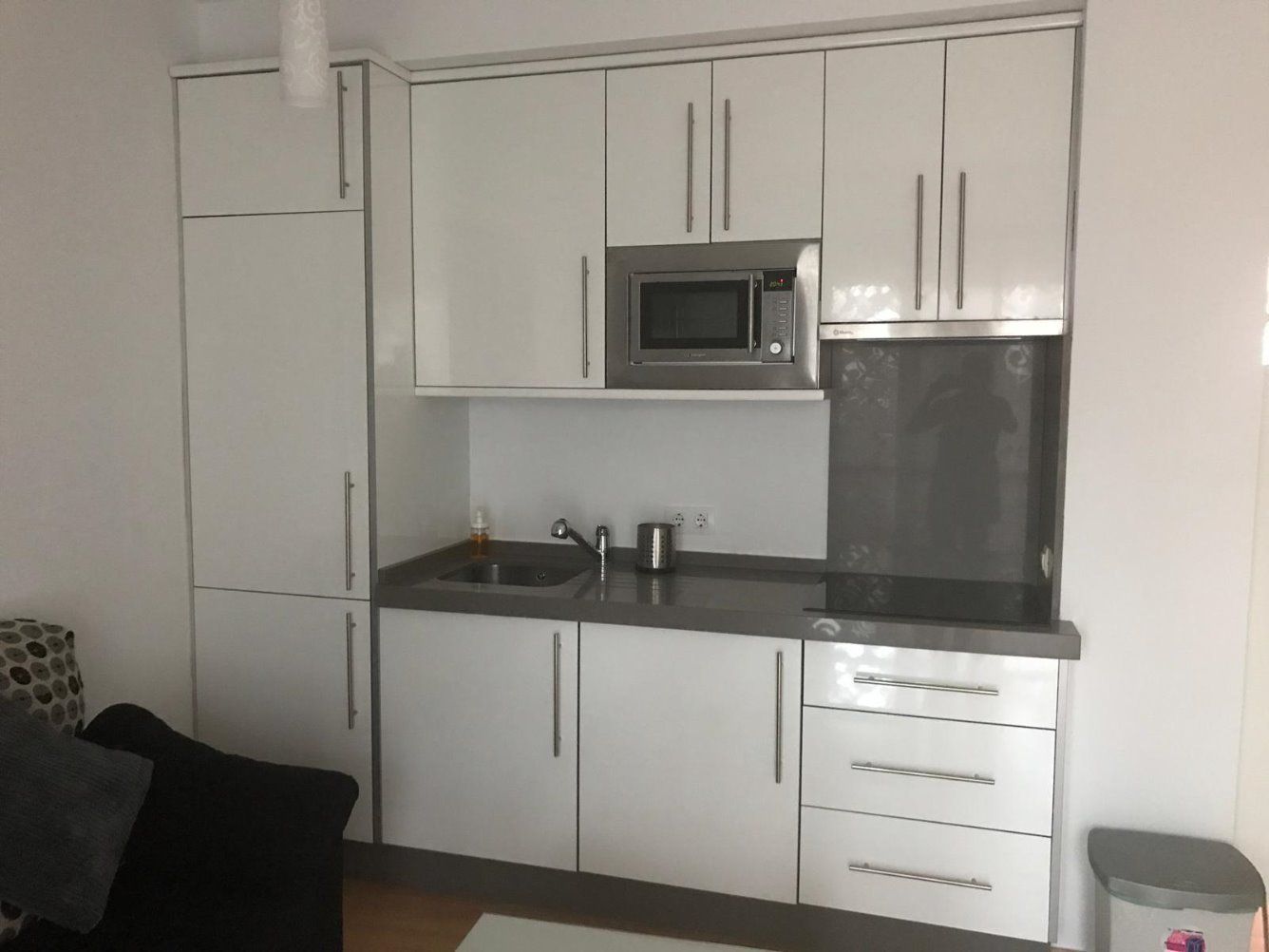 Kitchen of Apartment to rent in Algeciras  with Furnished and Community pool