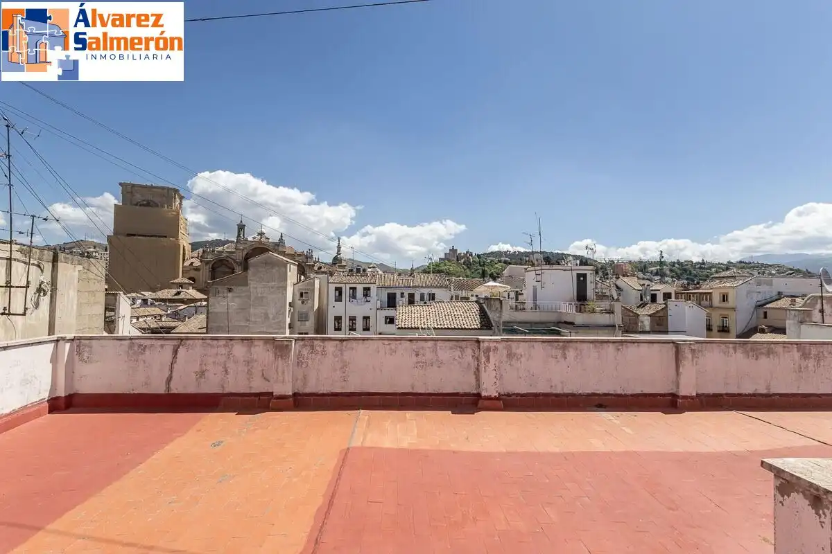 Exterior view of Flat for sale in Granada  with Terrace and Balcony