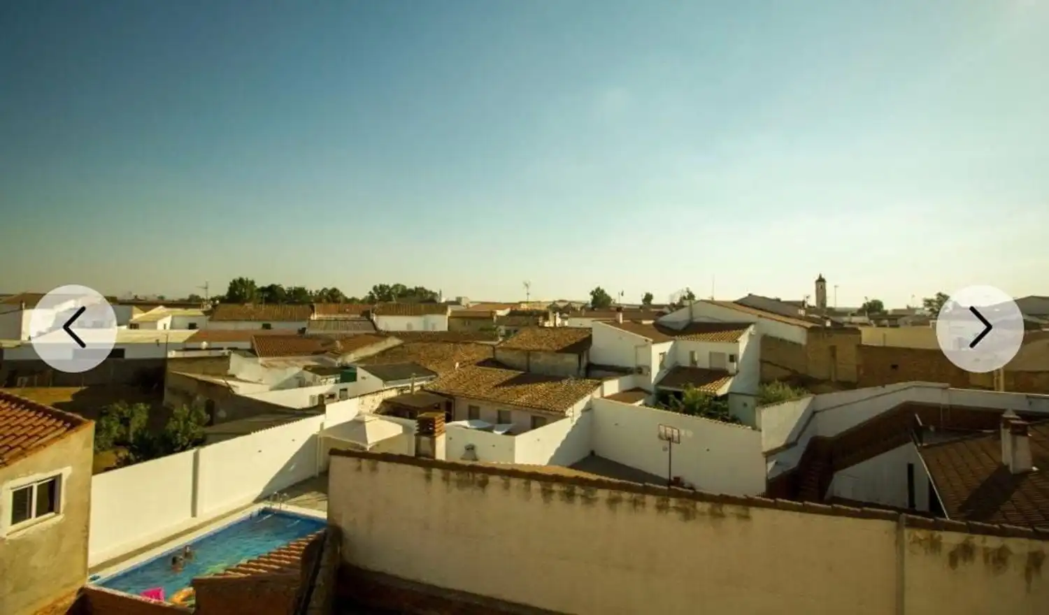 Vista exterior de Piso en venta en Talavera la Real con Aire acondicionado y Terraza