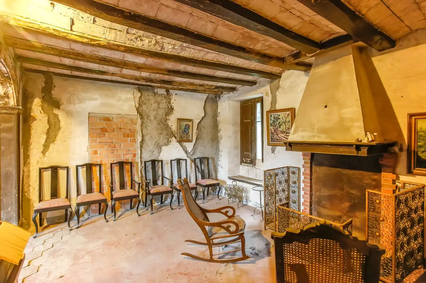Sala d'estar de Finca rústica en venda en Cardedeu