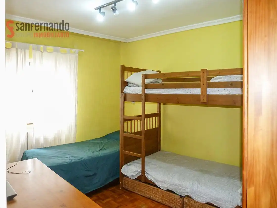 Bedroom of Flat for sale in Santander  with Heating and Furnished