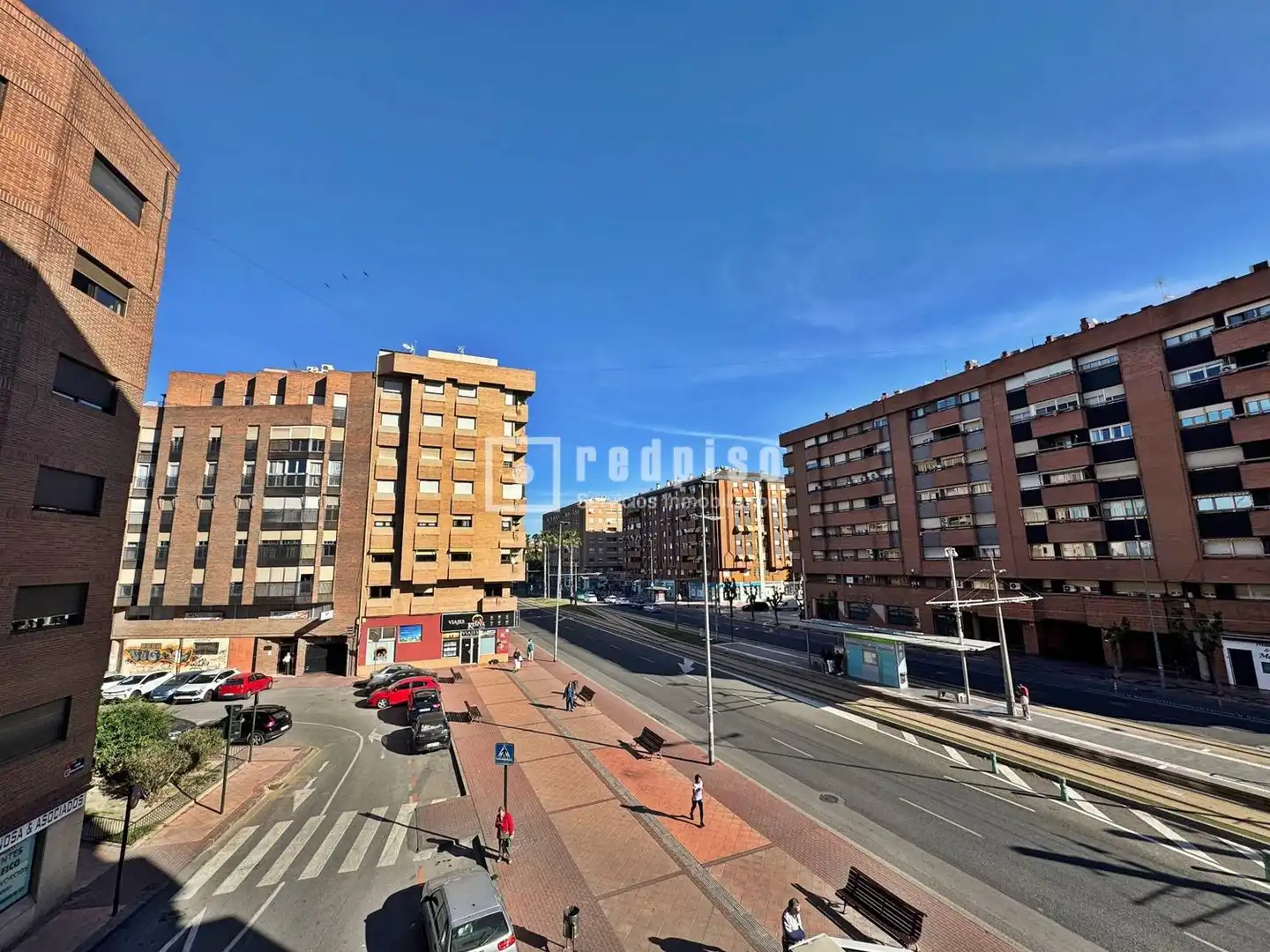 Vista exterior de Piso en venta en Murcia con Aire acondicionado, Trastero y Amueblado
