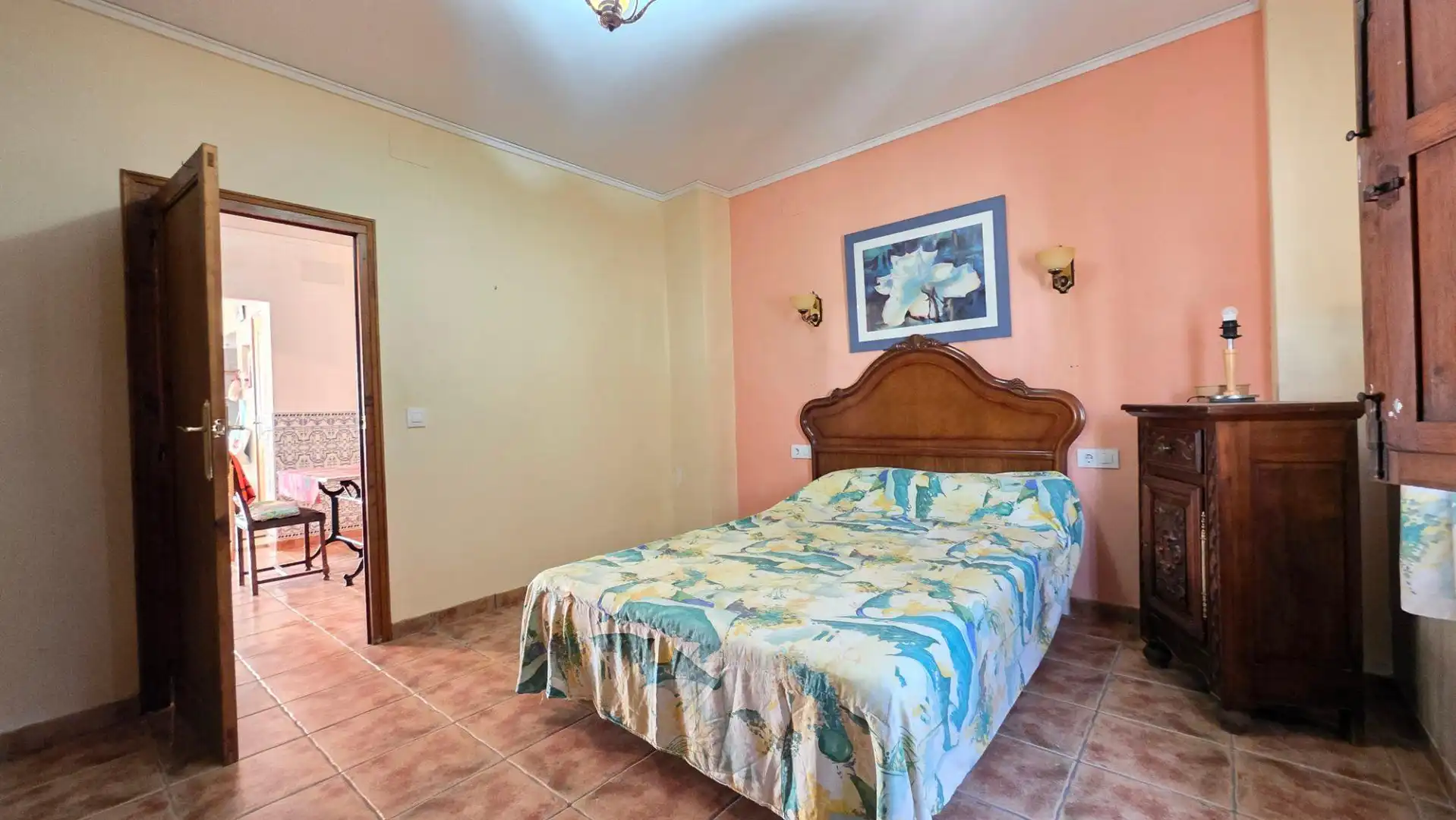 Habitación de Casa o chalet en venta en Daimús con Aire acondicionado, Jardín privado y Terraza