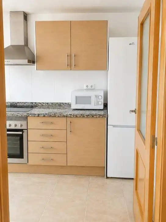 Cocina de Dúplex de alquiler en Beniarjó con Terraza y Amueblado